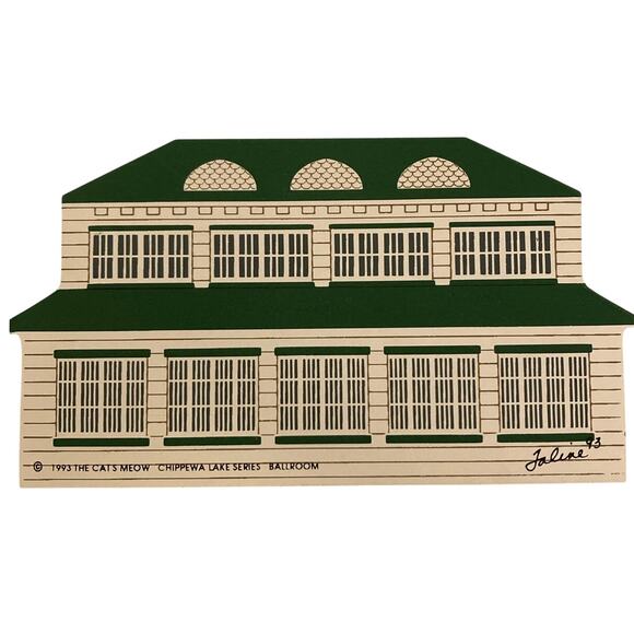 The Cat’s Meow 1993 Chippewa Lake Series Lot of 4 –Artist signature: Faline ’93 - Picture 9 of 9